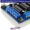 L293 H-Bridge Motor Driver Expansion Board for Arduino 4-Channel Motor Control Shield. 