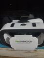 VR Shinecon Box 5.0 Mini VR Box 3D Glass Virtual Reality Headset for Smartphones With REMOTE - White and Black.