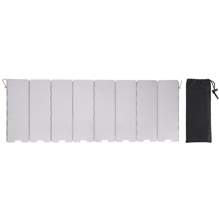 8/9/10%20Plates%20Gas%20Stove%20Wind%20Shield%20Outdoor%20Camping%20Picnic%20Cooking%20Burner%20Windproof%20Screen%20Aluminum%20Alloy%20Wind%20Screen%20-%20Image%205