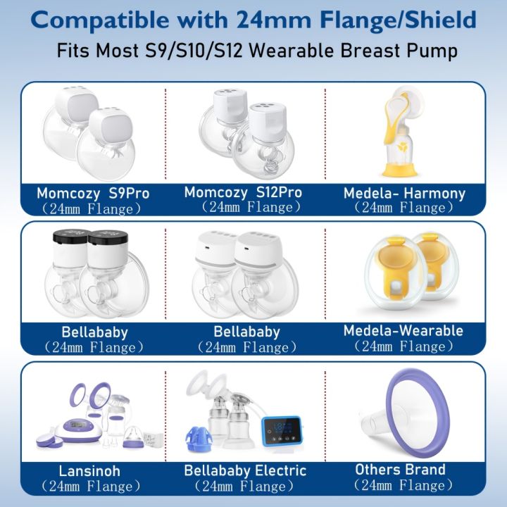 2Pcs%20Breast%20Pump%20Flange%20Inserts,%20Silicone%2012-22mm,%20Shield%20Adapter%20Reduce%20Tunnel%20Size,%20Fit%20S12%20pro/S9%20pro/Spectra/Medela%20-%20Image%206