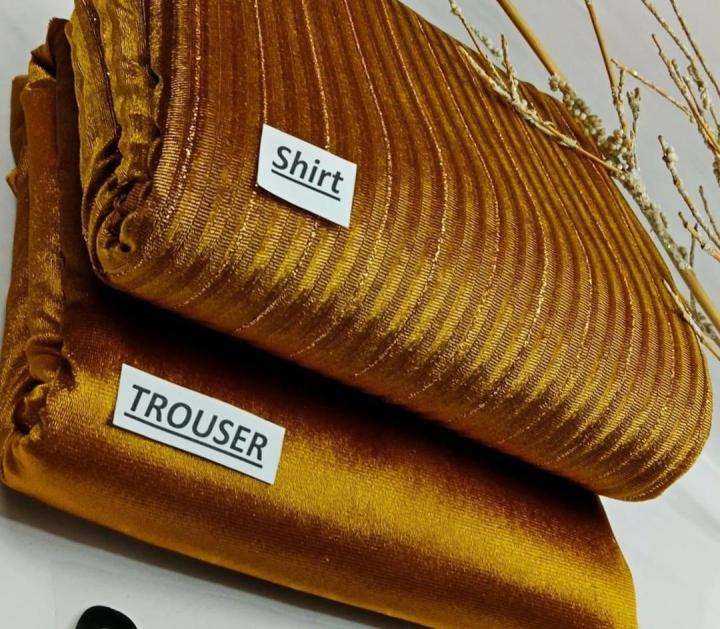 Shirt Fabric: Velvet • Pattern: Embroidered • Shirt Front Pattern ...
