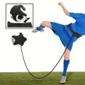 1 Set of Football Training Equipment with Rope Bag, Football Dribbling Belt, Training Device for Ball Control, Dribbling Belt, Rebound Practice Belt with Rope Bag, Football Training Equipment. 