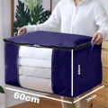 Clothes Storage Bags Foldable Blanket Storage Bins with Durable Handles Thick Fabric for Clothing.