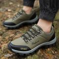 Hiking shoes Men's sports shoes Fashion running flat shoes plus size outdoor mountaineering Casual sneakers men's shoes. 