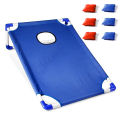Portable Cornhole Set with 1 Cornhole Game Board and 6 Bean Bags for Yard Toss Game. 