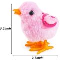 Galaxy Toys Bunny Jumping Chick Wind Up Toys Novelty Hopping Windup Toy for Kids Easter Egg Hunt Basket Stocking Party Birthday Gift 4 Pcs (Color B). 
