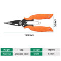 DNDYUJU Precision Fishing Pliers Seawater Multifunctional Scissors Braid Line Cutter Outdoor Fishing Equipment. 