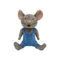 25cm If You Give A Mouse A Cookie Plush Doll Anime Cartoon Pink Pig Mouse Children's Picture Book Toys. 