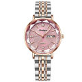 2024 New Luxury Women Bracelet Quartz Watches For Women Casual Waterproof Luminous Mesh Stainless Steel Ladies Wristwatches. 