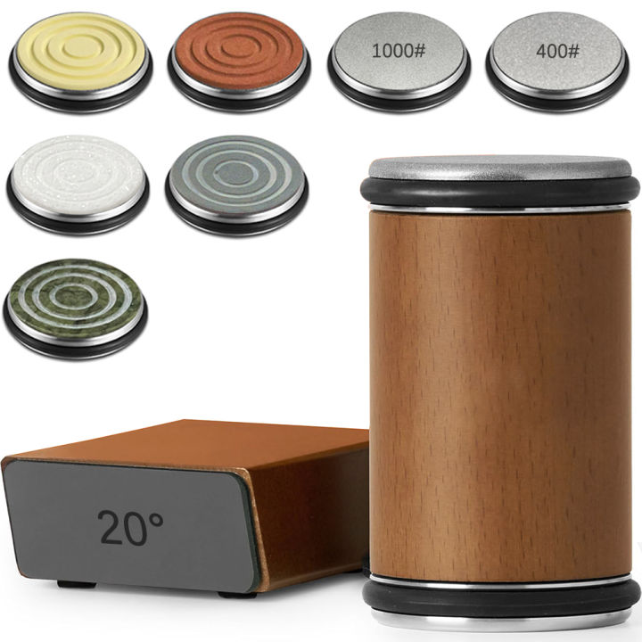 Rolling Knife ener Magnetic Knife Holder ening Stone 15/20 Adjustable Angle Kitchen Roller Kitchen Whetstone Accessory