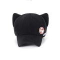 Anime Cute Cat Ears Asuka Langley Soryu Cosplay Cotton Hat Adult Girls Baseball Cap Badge Prop Party Accessories.