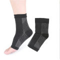 1Pair Ankle Compression Socks Compression Foot Sleeves with Arch And Ankle Support Open-Toe Design Neuropathy Socks. 