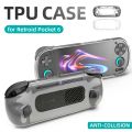 TPU Soft Protective Case for Retroid Pocket 6 Clear Protector Shell Cover for Retroid Pocket6 Anti-Scratch Console Accessories.