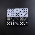 10 Pcs/set 14mm/0.63inch Acrylic Six Sided Standard Dice For Table Games, Party, Club Board Game. 