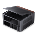 JONSBO NV10 Chassis ITX MINI Full Aluminum Support 1U FLEX Power Supply Standing or Lying Computer Case.