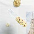 1pc Comb Set Cartoon Folding Mirror, Mini Portable Pocket Size, ABS Plastic Handle, Plastic Bristle, for Normal Hair.