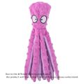 Dog Vocal Toys Octopus Non-stuffed Soft Plush Toy Puppy Educational Teething Chew Toys Pet Supplies for Small Medium Dogs.