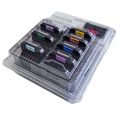 Professional Animal Stainless Steel Attachment Guide Comb Set for Wahl KM Detachable Blade (Only For #10/15/30) Pet, Dog Clipper. 