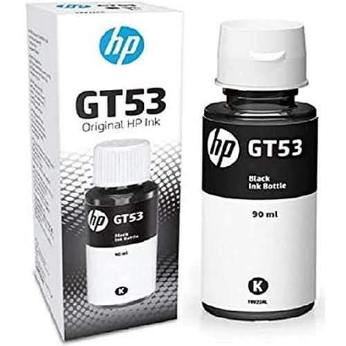 HP GT53 90-ml Black Ink Bottle, hp ink, hp gt53