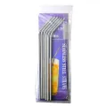 metal straw stainless steel metal drinking straws 4pcs reusable. 