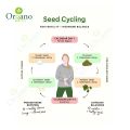 Seed cycle for PCOS kit 100 grams each, Original and Imported High quality I Pumpkin Seeds I Flax Seeds I Sesame Seeds I Unshelled Sunflower Seeds. 