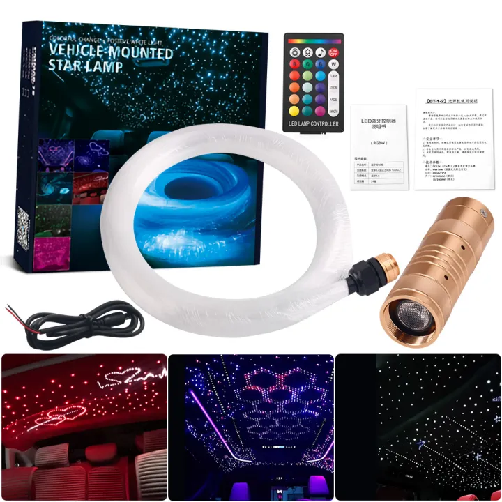 New 16W Twinkle Starry Sky Car Star Ceiling Light Car Home Decor Led ...