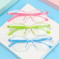 1688 fashion blue light blocking computer glasses with clear lens/unisex kids eyewear/Multicolor optical glasses for girls and men children computer glasses radiation protection glasses/anti-light blue blocking glasses/flexible frame/spare lens. 