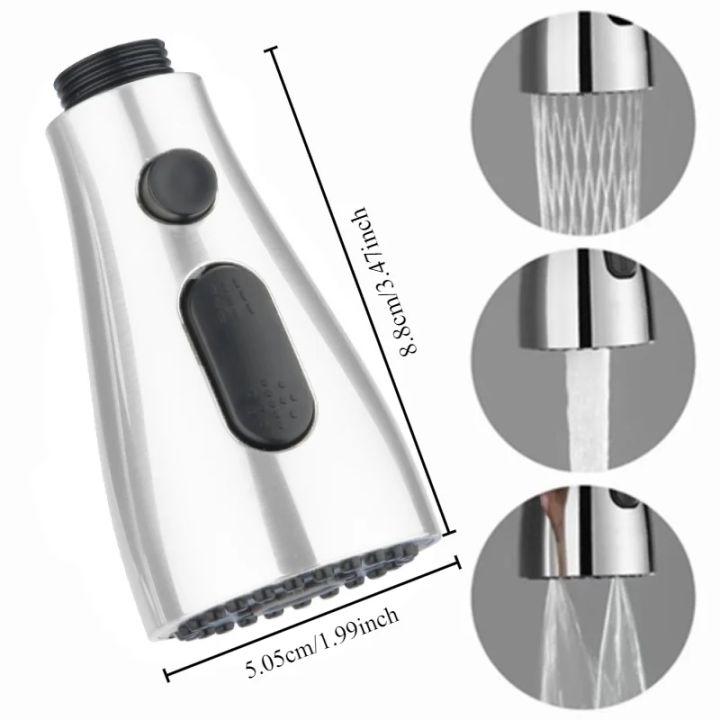 1/2PCS%20Kitchen%20Faucet%20Extender%20Sprayer%20Nozzle%203%20Modes%20ABS%20Water%20Saving%20Bathroom%20Basin%20Sink%20Shower%20Spray%20Head%20for%201/2"%20Connection%20-%20Image%207