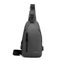 Men Shoulder Cross body Bag Sling Backpack Nylon Waterproof Trendy Multifunction Travel Male Messenger Side Chest Pack Bags. 