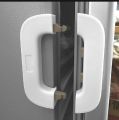 Fridge , Dfreezer Gate Lock Baby & Pet Safety Fridge Lock – Child Proof Refrigerator Door Lock | Prevent Kids & Pets from Opening Fridge | Strong Adhesive & Easy Installation | Great Supplement for Family Fridge Gate Lock. 