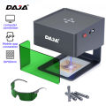 DAJA DJ6 Mini Portable Laser Engraver Diy Bluetooth Machine Painted Dog Tag Paper Leather Wood Plastic Logo CNC Business Machine. 