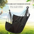1pc Leisure Fabric Hammock Chair Outdoor Swing Chair Hammock Dormitory Hammock Chair Anti Rollover Hammock(With Storage Bag. 
