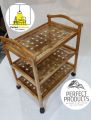 Tea Trolly / Tea Trolley / Wooden Trolly/ Glass Trolly. 