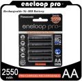 Panasonic eneloop pro2550mah rechargeable battery. 