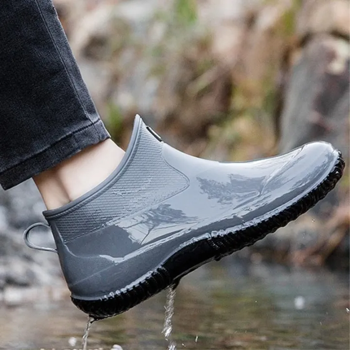 Women's%20Ankle%20Rain%20Boots%20Summer%20Wear-resistant%20Anti-Slip%20Couple%20Men%20And%20Women%20Short%20%20Boots%20Suitable%20For%20Outdoor%20Camp%20-%20Image%206