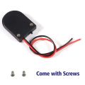 10PCS CR2032 Button Coin Cell Battery Socket Holder Case Cover With ON-OFF Switch 3V battery Storage Box. 