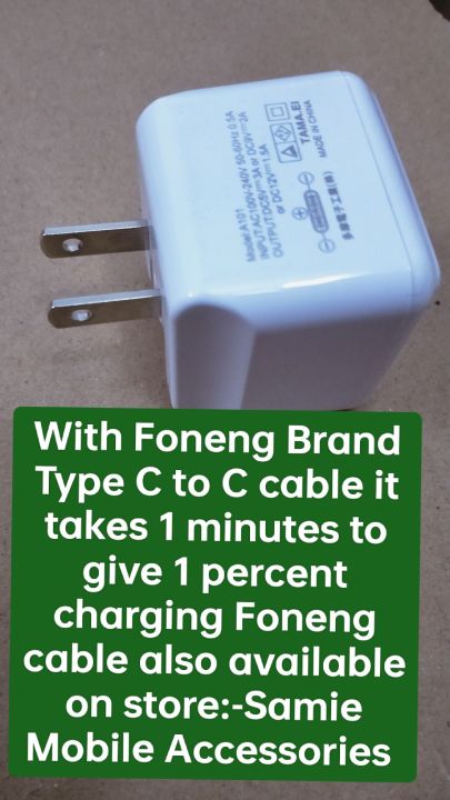 Cama,s%20%20Pd%20Adapter%20with%20Fast%20charging%201%20minutes=%201%20percent%20charging%20100%20faster%20PD%20Adapter%20Also%20available%20with%20Foneng%20Brand%20Type%20C%20to%20C%20cable%20-%20Image%204