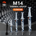 High-Performance CPU Thermal Paste M14 14.8W/MK Thermal Conductivity for Premium CPU GPU AI Server Cooling Thermal Grease. 