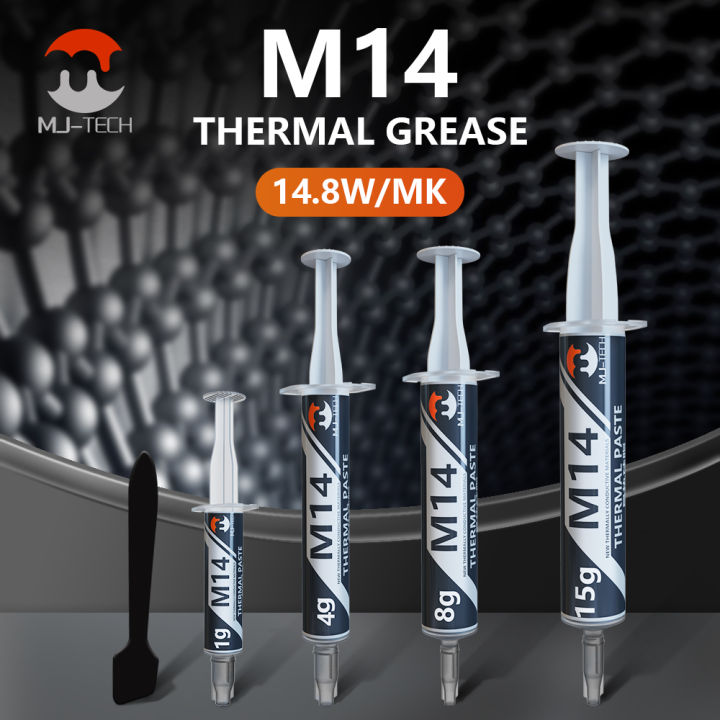 High-Performance CPU Thermal Paste M14 14.8W/MK Thermal Conductivity for Premium CPU GPU AI Server Cooling Thermal Grease