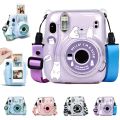 Shockproof Transparent Sticker Photo Bag Camera Cover Protective Shell Storage Case For  Instax Mini 11. 