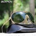 Fishing Sunglasses PC Frame Men and Women Trendy Round Windproof Shades with UV Protection Cycling Driving Travel With BOX.