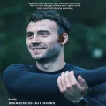 Wave Open-Ear Bone Conduction Earphone Ipx8 Waterproof Wireless Headphones Sports Outdoor Running Earbuds Bluetooth 5.1 Orange. 