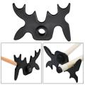 1/2/4pcs New Snooker Billiards Cue Rack Bridge Head Cross Antlers Rod Holder. 