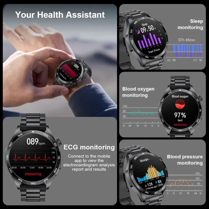 2026%20New%20For%20Smart%20Watch%20Men%20Woman%20Watch%204%20Pro+%201.50%20Inch%20HD%20Screen%20Bluetooth%20Call%20ECG%20Heart%20Rate%20Health%20Monitoring%20Smartwatch%20-%20Image%203