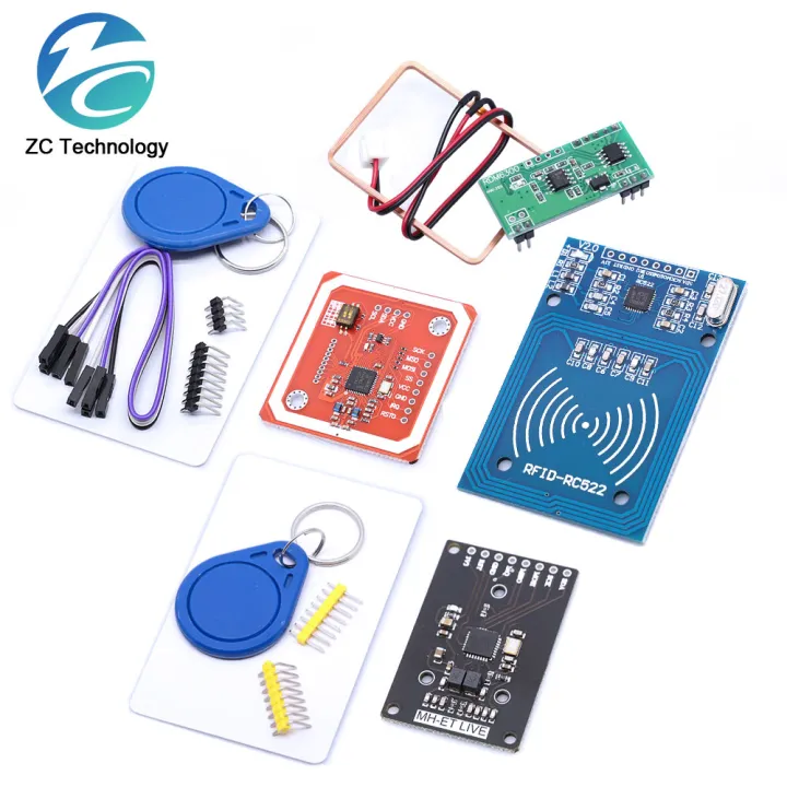 RFID module RC522 MFRC-522 RDM6300 Kits S50 13.56 Mhz 125Khz 6cm With ...
