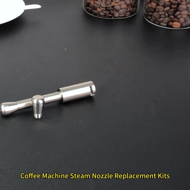 Coffee Maker Steam Nozzle Steam Wand Nozzle Stainless Steel Multiple Holes Tip Milk Foam Spout Compatible With Delonghi EC685