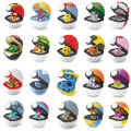 New 20 Styles Pokémon Poke Ball Blocks Small Particles Mini Building Assembled Educational Toys.