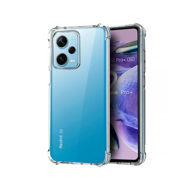 Redmi note 12 pro plus 5G shockproof transparent back cover for redmi ...