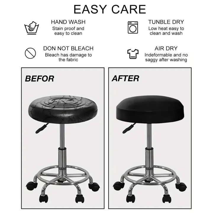 1PC/4PCS/6PCS%20solid%20color%20elastic%20waterproof%20milk%20silk%20round%20stool%20cover,%20120gms,%20suitable%20for%20round%20stool%20cover%20beautification%20-%20Image%204