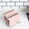 Desktop folding vertical rag storage rack kitchen paper towel rack countertop cup rack towel rack storage rack. 